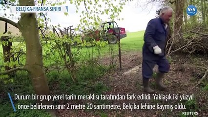 Belçikalı Çiftçi Sınırı Değiştirdi
