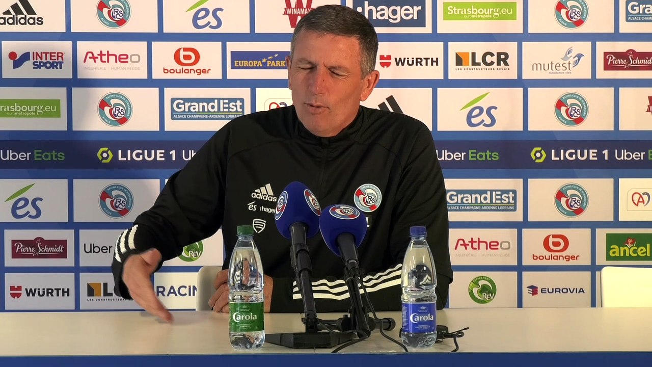 Le Racing n'est pas dos au mur selon Thierry Laurey !