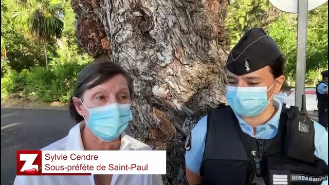 Contrôles routiers à Saint-Paul