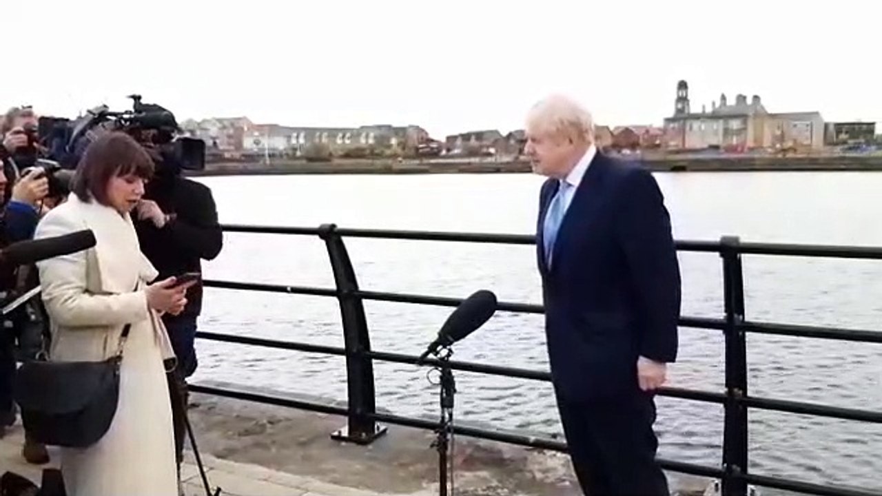 Prime Minister Boris Johnson visits Hartlepool after Conservative Jill Mortimer elected as MP