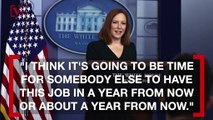 Jen Psaki Reveals Her Plan to Depart Biden’s White House