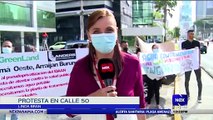 Grupo de personas denuncian a promotora por falta de agua en sus residencias - Nex Noticias