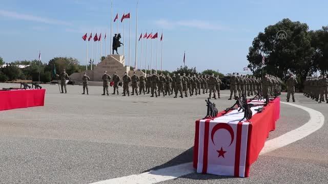 GAZİMAĞUSA - KKTC Güvenlik Kuvvetleri Komutanlığında yemin töreni düzenlendi