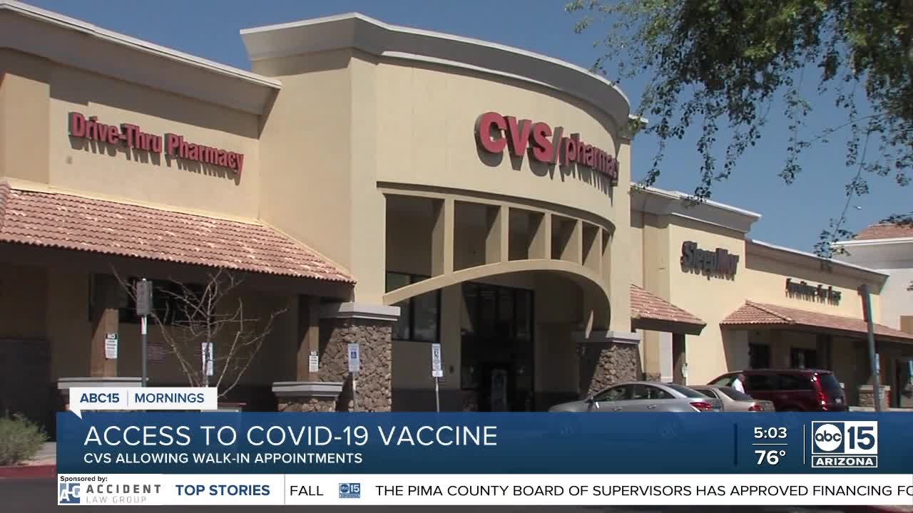 CVS opening availability for COVID-19 vaccines