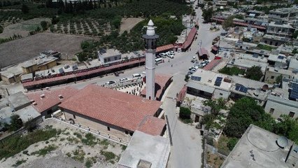 AFRİN'DE RESTORASYONU TAMAMLANAN ÖMER BİN HATTAP CAMİSİ, İBADETE AÇILDI