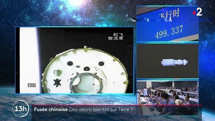 Fusée chinoise : bientôt des débris sur Terre ?