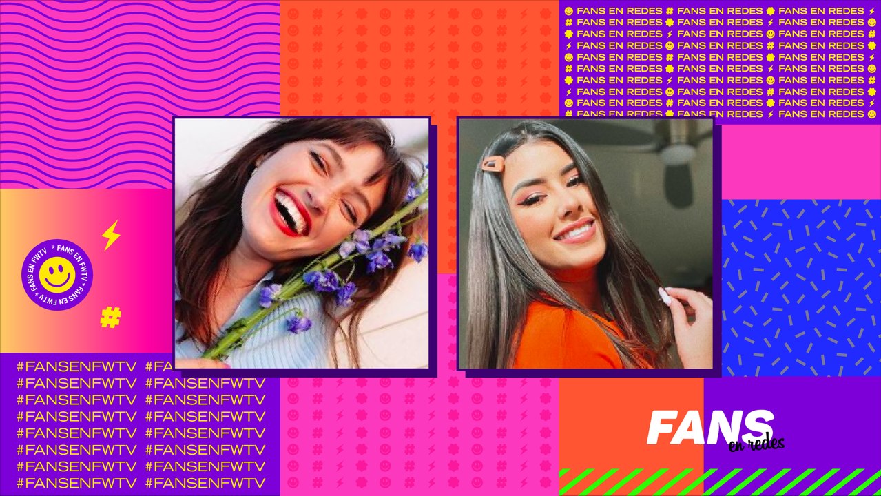Cande Vetrano y Nicole García en Fans en Redes