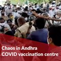 COVID-19 safety protocols violated in Andhra vaccination centre