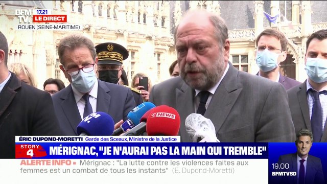 Bracelets anti-rapprochement: Éric Dupond-Moretti assure qu'il n'y a pas de carence