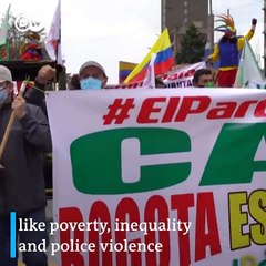 Colombia_ Dozens injured as protests enter second week _ DW News