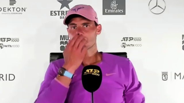 ATP - Madrid 2021 - Rafael Nadal : I think Sascha played his game... so no surprise at all about his level