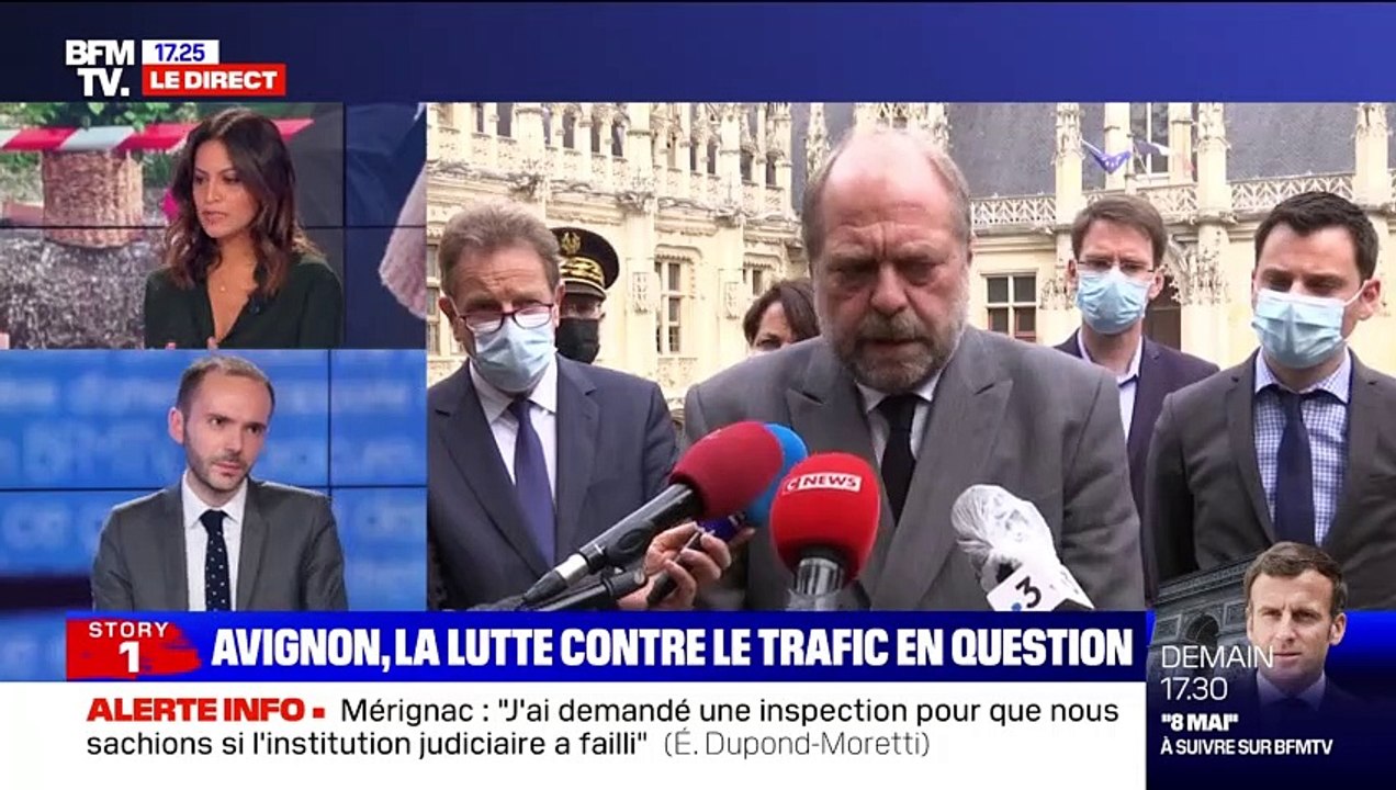 Story 2 :  "Je n'aurais pas la main qui tremble", s'exprime Éric Dupond-Moretti sur la féminicide de Mérignac - 07/05