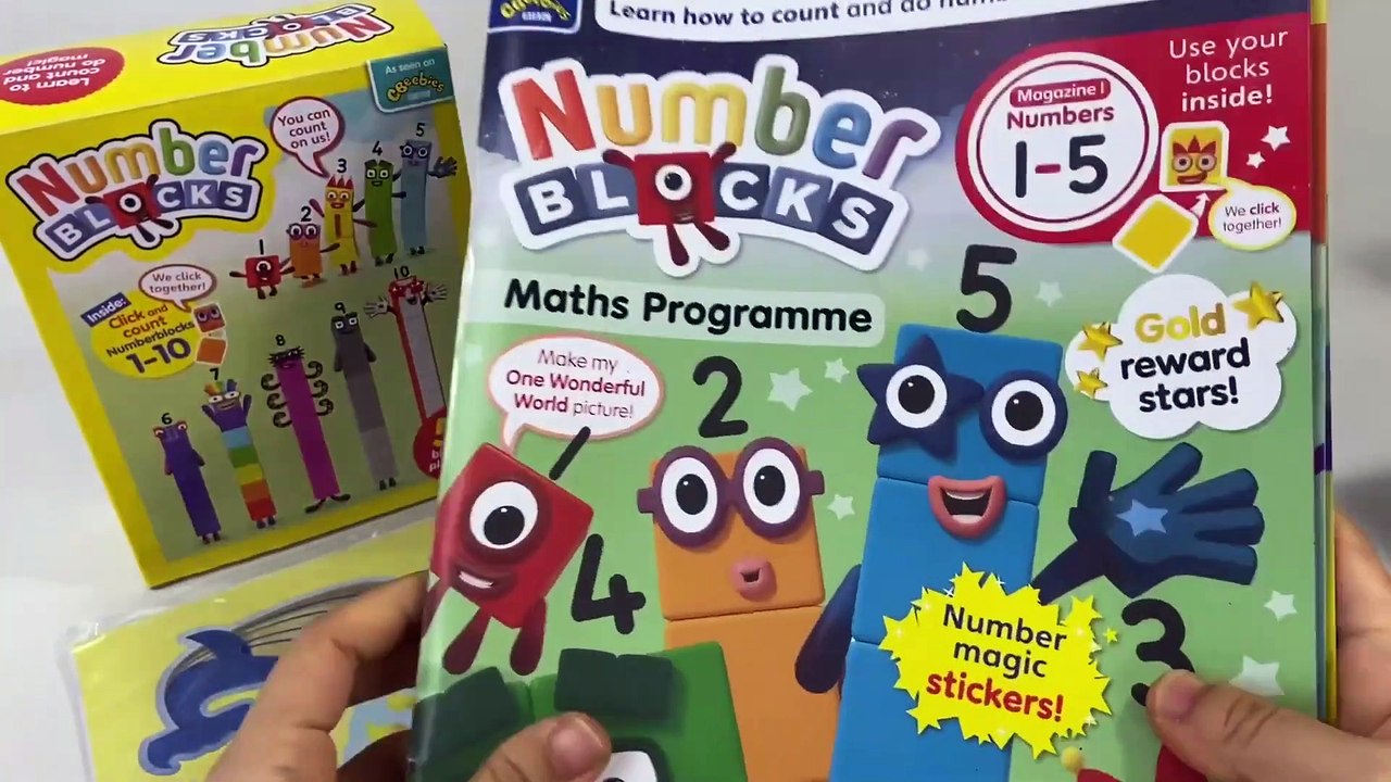 Numberblocks 1 to 10 Building Blocks Set of 55 by CBeebies || Keith's ...