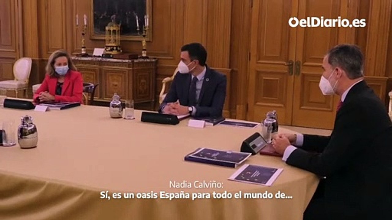 Felipe VI, sobre los empleados del Teatro Real: "Para ellos poder trabajar ha sido una liberación"