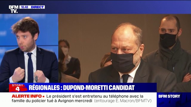Eric Dupond Moretti sera candidat aux élections régionales dans dans les Hauts-de-France