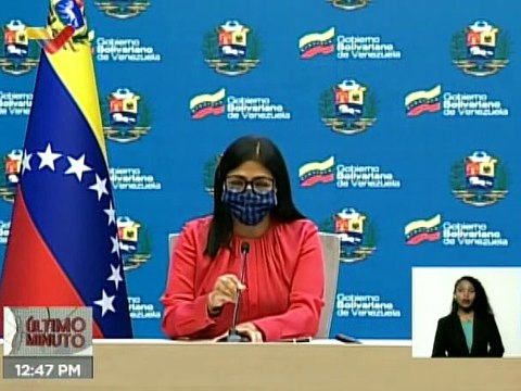 Vicepdta. Rodríguez: Comunidad internacional está estupefacta ante masacre contra el pueblo colombiano