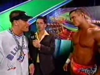 Randy Orton John Cena Backstage Summerslam 04