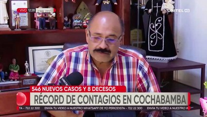 Cochabamba registra la segunda cifra más alta de lo que va de la pandemia