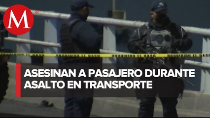 Asaltan transporte público en Chimalhuacán