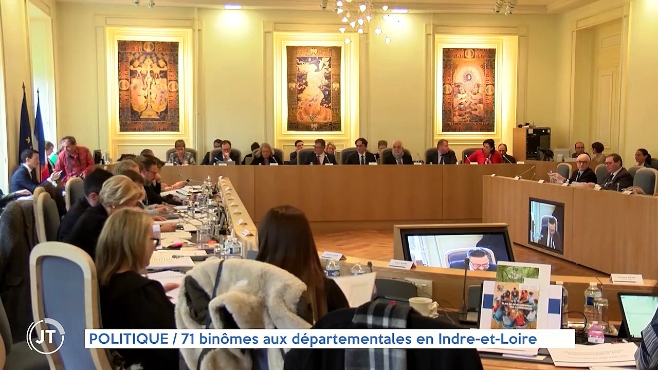 POLITIQUE / 71 binômes aux départementales en Indre-et-Loire