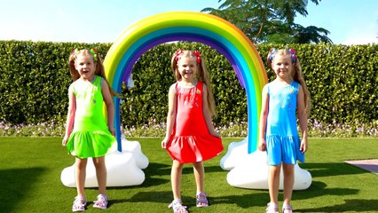 Nastya and her DIY children's room decor ideas