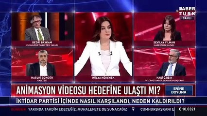 Hadi Özışık: Aldığım bilgiye göre Sayın Erdoğan videoya çok sert tepki göstermiş; özellikle de Hamza Dağ'a...