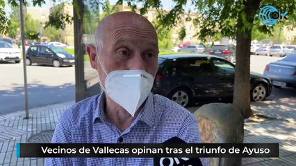 Vecinos de Vallecas opinan sobre el triunfo de Ayuso