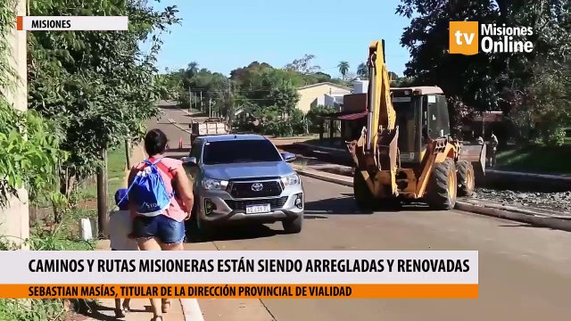 Caminos y rutas misioneras están siendo arregladas y renovadas
