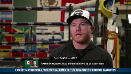 'Canelo' habló sobre Billy Joe Saunders: #CaneloEnFD