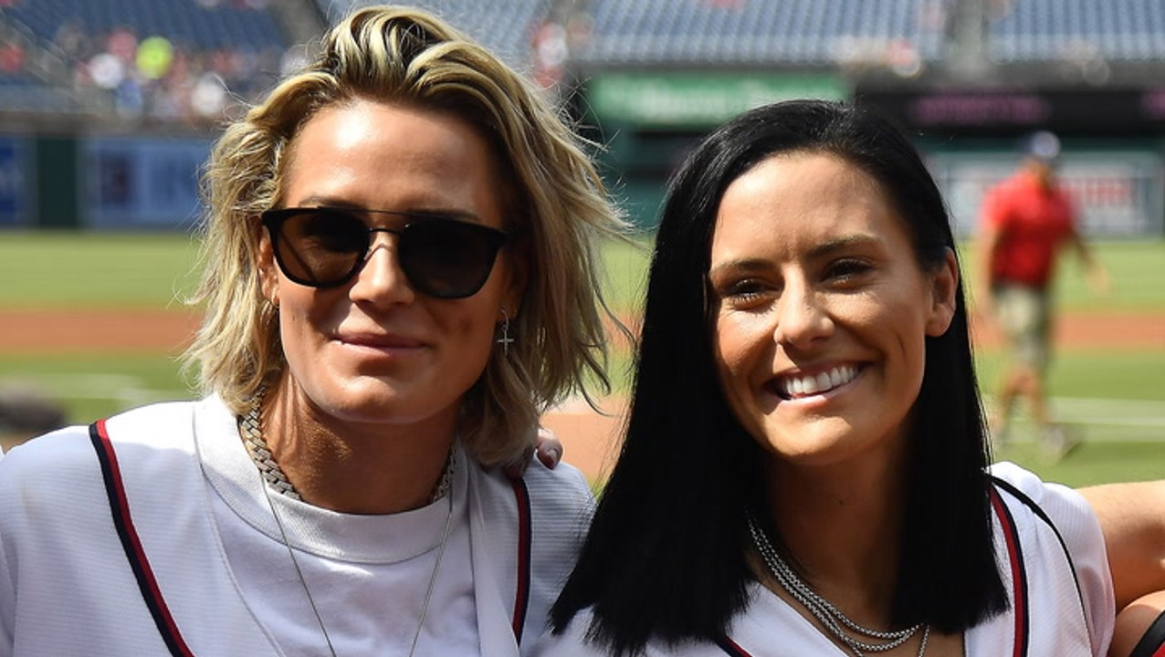 Ali Krieger and Ashlyn Harris Ready to Celebrate Their First Mother's Day