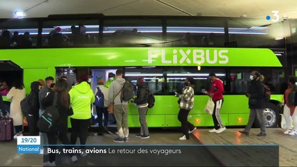 Déconfinement : le retour des voyageurs dans les bus, trains et en avions