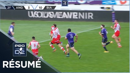PRO D2 - Résumé SA XV Charente-Biarritz Olympique: 15-31 - J29 - Saison 2020/2021