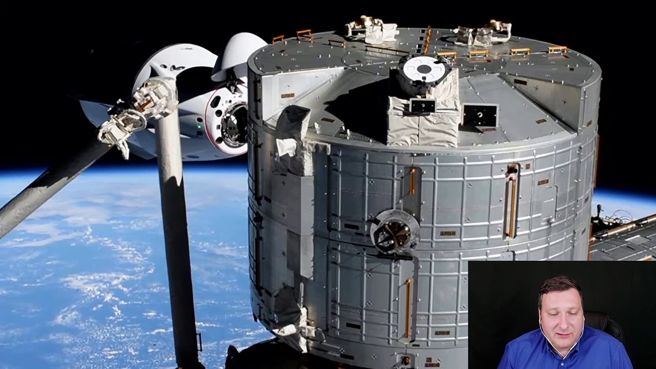 Episode 2 : Amarrage  de Crew Dragon 2 à l'ISS