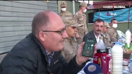 Cumhurbaşkanı Erdoğan'dan 2 bin 200 rakımda Mehmetçiğe sürpriz