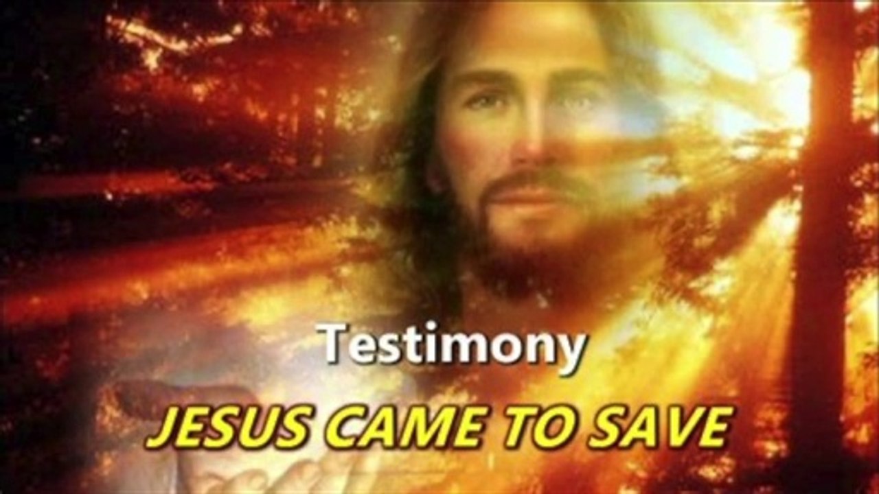 THE TESTIMONY OF JESUS