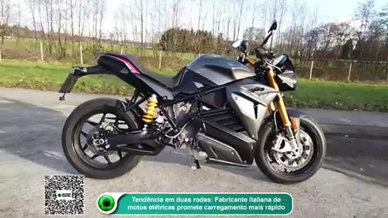 Tendência em duas rodas- Fabricante italiana de motos elétricas promete carregamento mais rápido