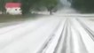Hail buries boulevards, pelts people across North Carolina