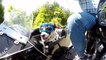 Pet Dog Enjoys Motorcycle Ride With Owner While Sitting in the Sidecar