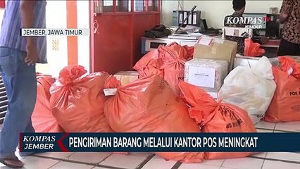 Mendekati Lebaran, Pengiriman Barang Melalui Kantor Pos Meningkat