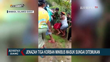 3 Penumpang Laka Mobil Terjun ke Sungai Ditemukan Meninggal Dunia