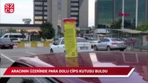 Boş cips kutusundan yaklaşık 3 bin TL çıktı