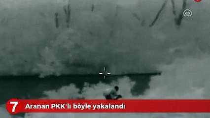 Aranan terörist böyle yakalandı