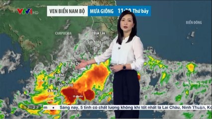 Dự báo thời tiết chiều tối nay 8/5  Bản tin dự báo thời tiết đêm nay