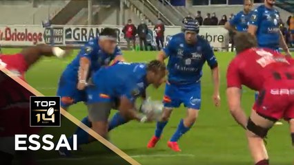 TOP 14 - Essai de Wilfrid HOUNKPATIN (CO) - Castres - Lyon - J23 - Saison 2020/2021