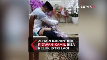 Sambil Menangis, Ridwan Kamil Peluk Istri Lagi Usai Atalia Dikarantina 21 Hari