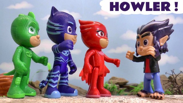 PJ Masks Howler New to the Toy Trains 4U Channel with the Funny Funlings in this Family Friendly Full Episode English Toy Story Video for Kids from a Kid Friendly Family Channel