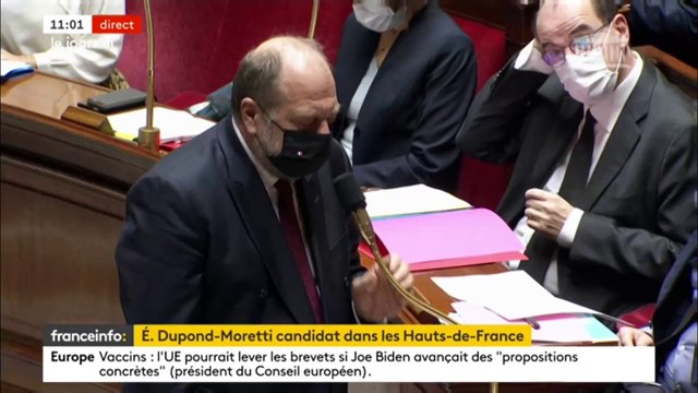 Marine Le Pen à propos d'Eric Dupond-Moretti: J'ai vu beaucoup de forts en gueule venir ici et repartir humiliés par l'expérience