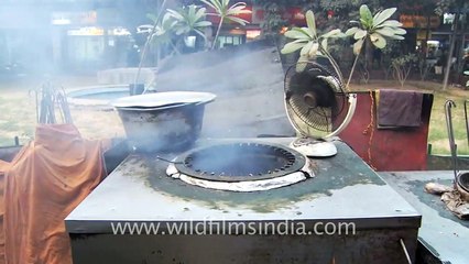 Delectable seekh kabab at Rajindar da Dhaba