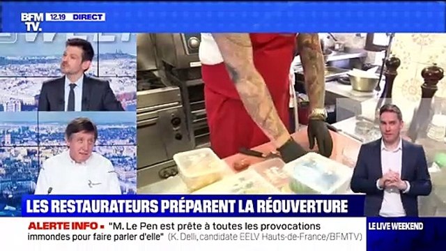 Les restaurateurs se préparent à la réouverture - 08/05