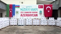 Türk hayırseverlerden Azerbaycan'da ihtiyaç sahibi ailelere ramazan yardımı